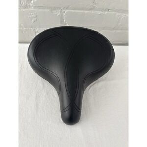 Electra Comfort Bike Seat Wide Cruiser Saddle Black Padded Replacement Seat